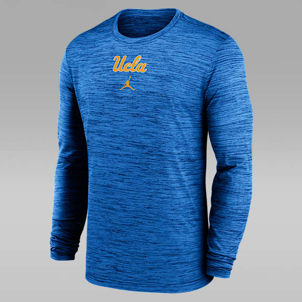 【NIKE】UCLA Bruins Sideline College Long-Sleeve Windshirt UCLA Men's Nike College Long-Sleeve T-Shirt. Nike.com